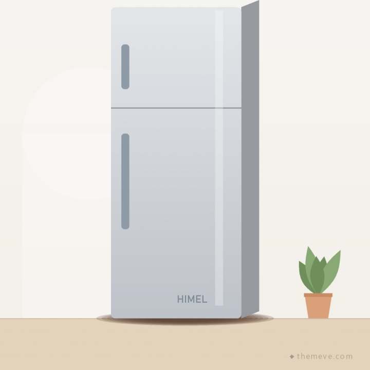 Himel 320 L Inverter Double-door Refrigerator